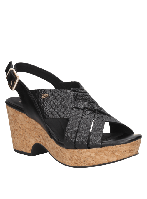 Sandalia Mujer G016 16 HRS negro