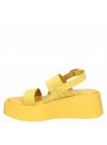 Sandalia Mujer G322 POLLINI amarillo