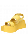 Sandalia Mujer G322 POLLINI amarillo