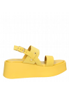 Sandalia Mujer G322 POLLINI amarillo