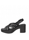 Sandalia Mujer G286 POLLINI negro