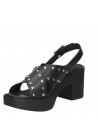 Sandalia Mujer G286 POLLINI negro