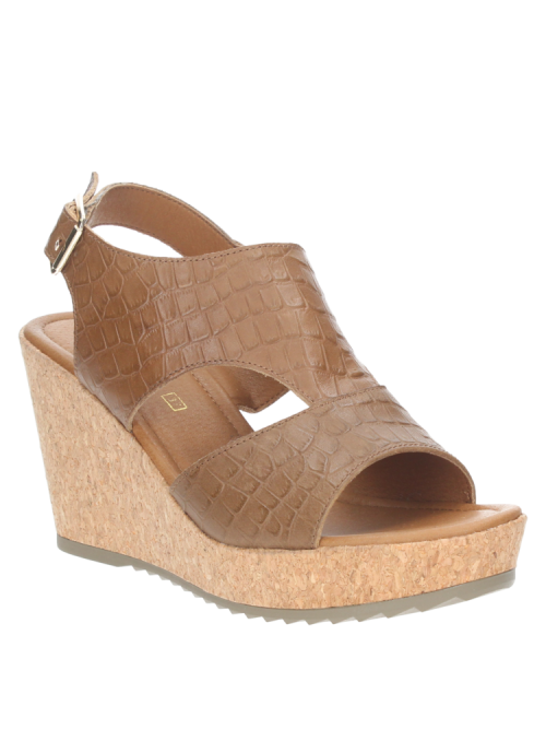 Sandalia Mujer G619 BRUNO ROSSI camel