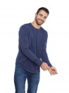 Polera Alicante Hombre D190 PANAMA JACK azul