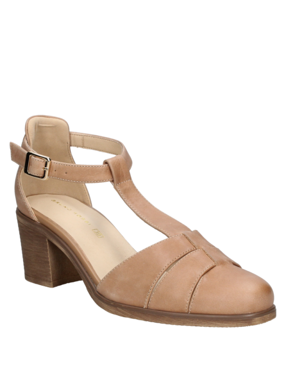 Zapato Mujer I716 BRUNO ROSSI camel