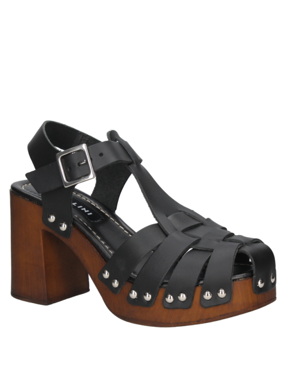 Sandalia Mujer I263 POLLINI negro