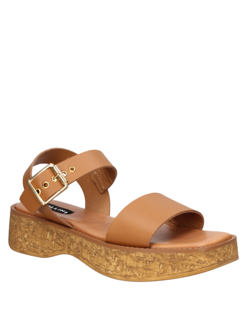 Sandalia Mujer I240 POLLINI camel