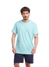 Polera Mallorca Hombre G947 PANAMA JACK celeste