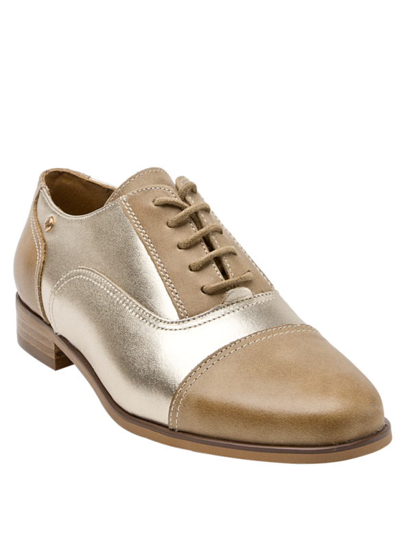 Zapato mujer J262 Pollini Camel