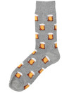 Calcetines bacanes (unisex) I935 Calcetines bacanes Gris