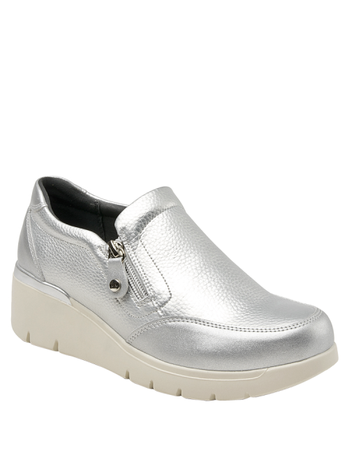 Zapatilla mujer K672 Bruno rossi Plata