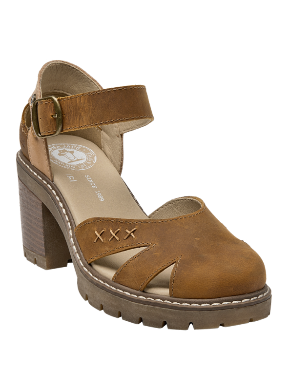 Sandalia mujer K615 Panama jack Camel