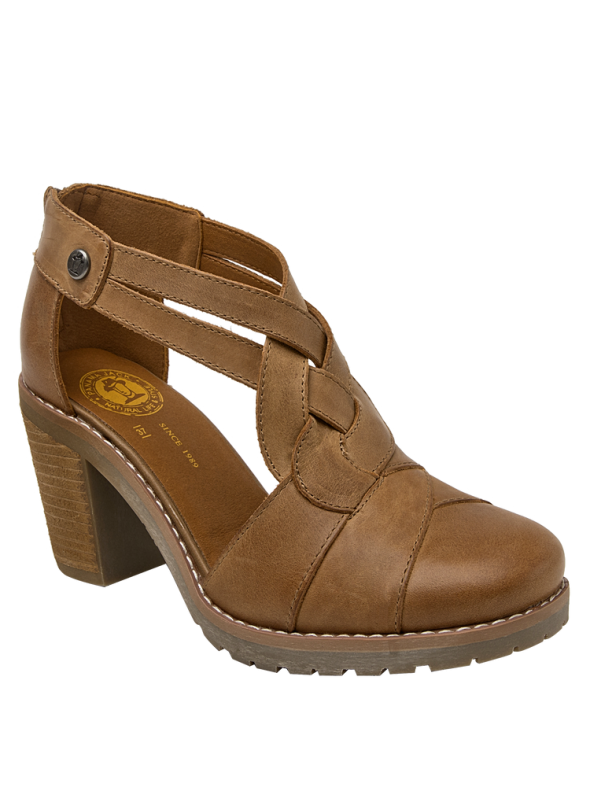 Zapato mujer K618 Panama jack Camel