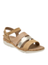 Sandalia mujer K132 16 hrs Camel