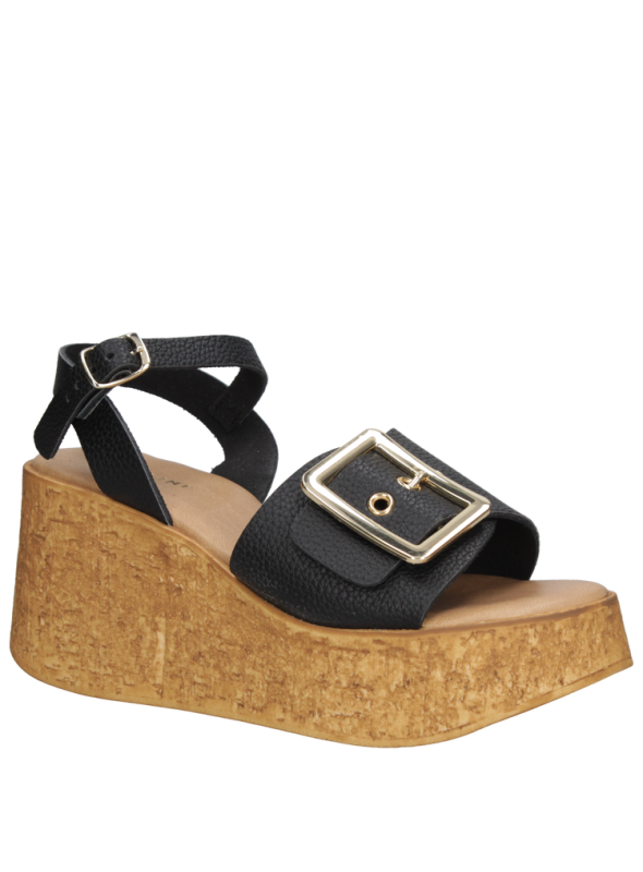 Sandalia mujer K298 Pollini Negro