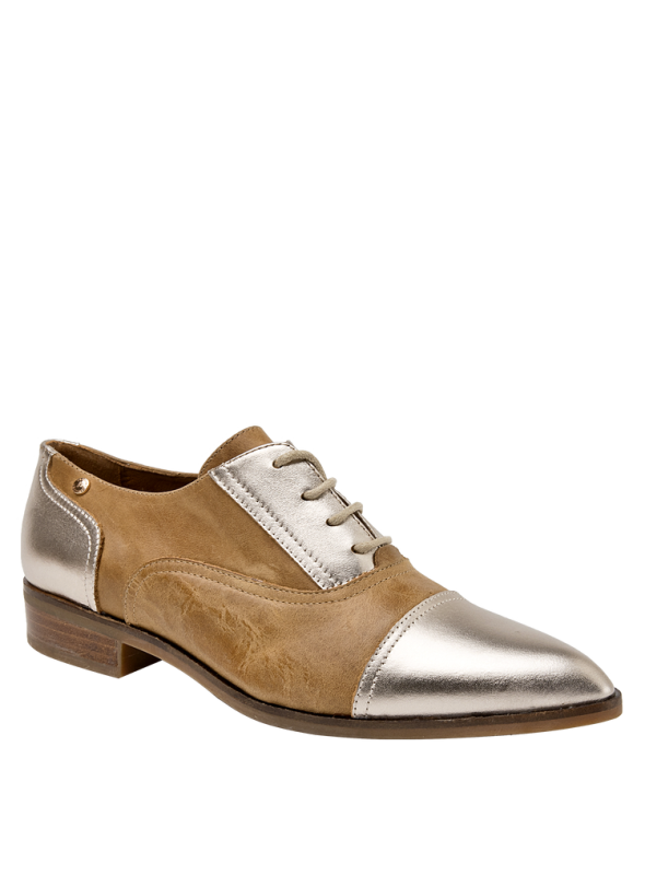 Zapato mujer K245 Pollini Camel