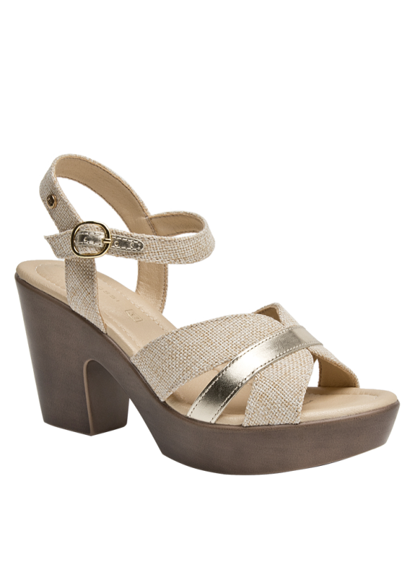 Sandalia mujer K698 Bruno rossi Beige