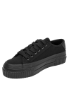 Zapatilla Unisex (34 Al 40) E219 PLUMA NEGRO