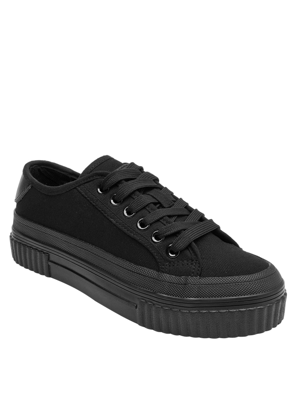 Zapatilla Unisex (34 Al 40) E219 PLUMA NEGRO