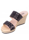 Sandalia Mujer S001 16 Hrs negro