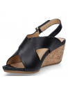 Sandalia Mujer U017 16 Hrs negro