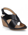 Sandalia Mujer U017 16 Hrs negro