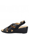 Sandalia Mujer W089 16 Hrs negro