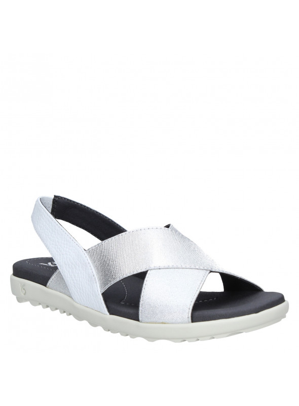 Sandalia Mujer W013 16 Hrs blanco