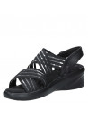 Sandalia Mujer W451 16 Hrs negro