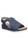 Sandalia Mujer W023 16 Hrs azul