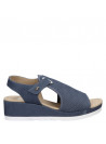 Sandalia Mujer W023 16 Hrs azul