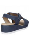 Sandalia Mujer W023 16 Hrs azul