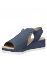 Sandalia Mujer W023 16 Hrs azul