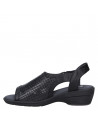 Sandalia Mujer W007 16 Hrs negro