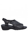 Sandalia Mujer W007 16 Hrs negro