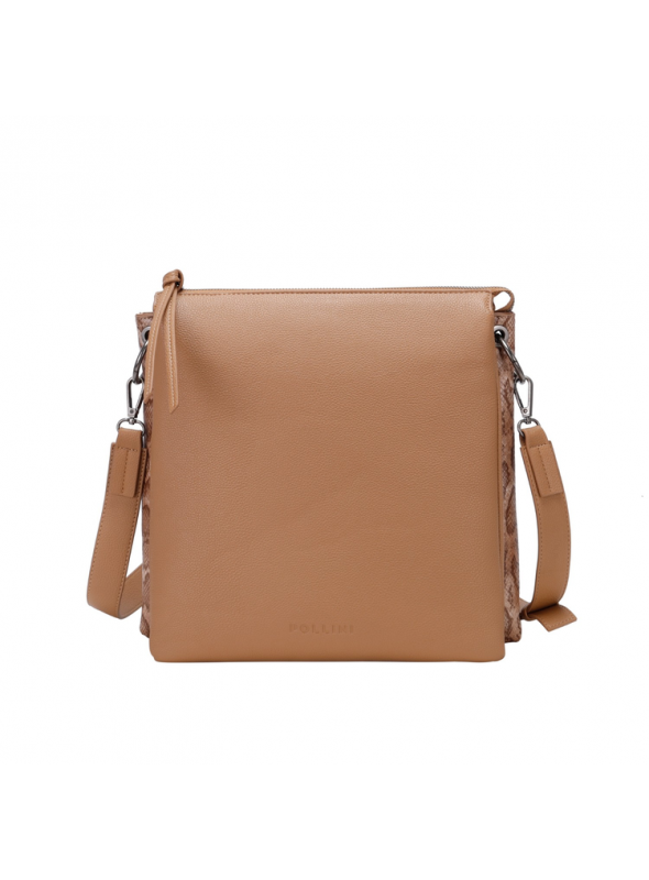 Bandolera Mujer F871 Pollini cafe