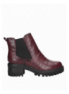 Botin Mujer F654 Dakota burdeo